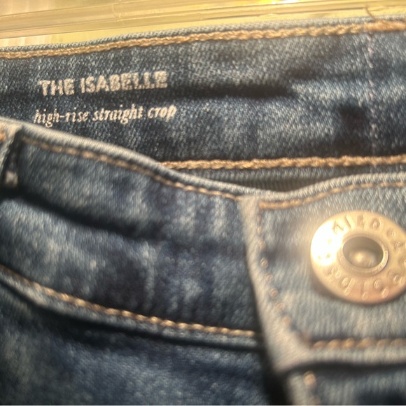 AG- The Isabelle high -rise straight crop jeans Size 29 - Picture 4 of 7